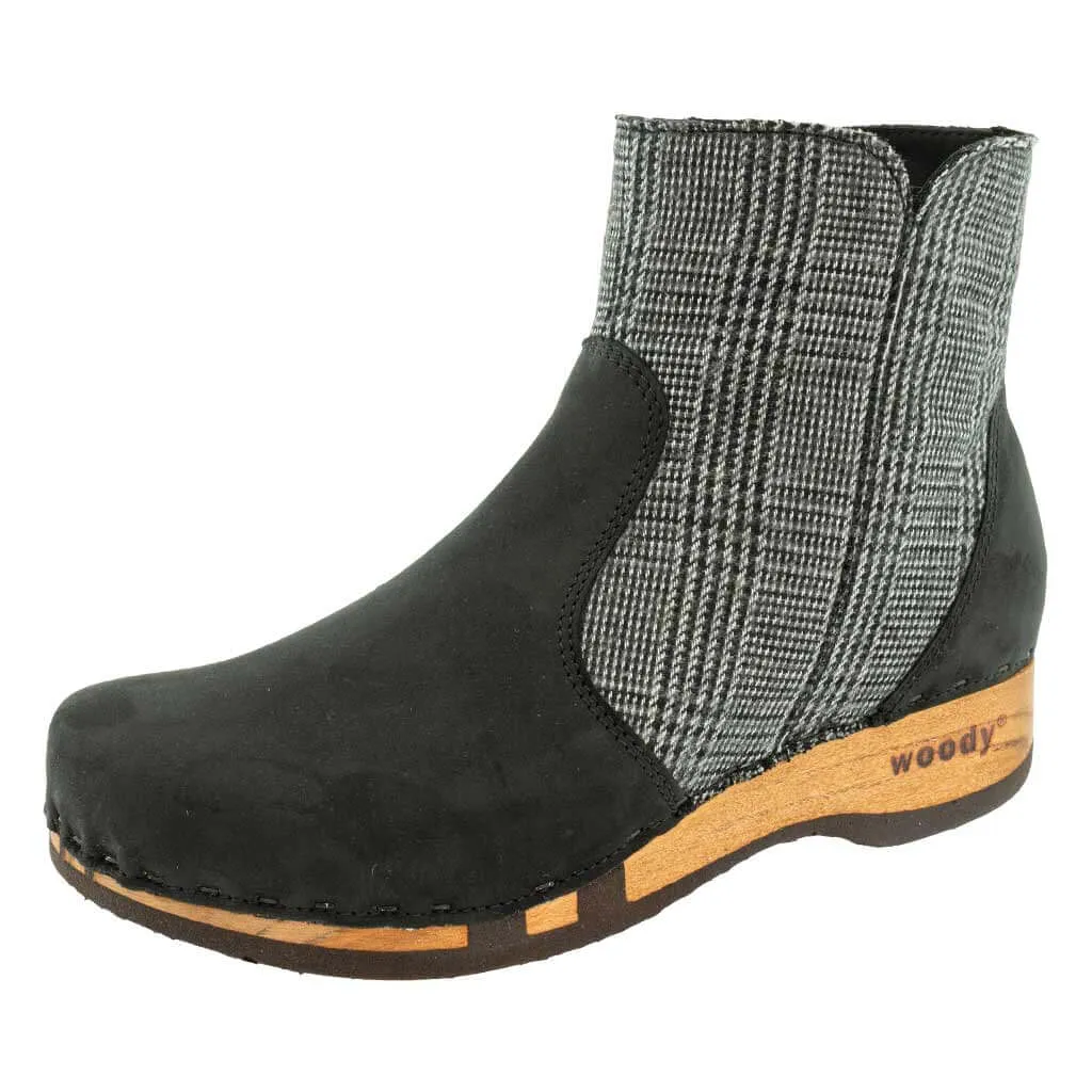 Olga Damen Clog Stiefelette woody®