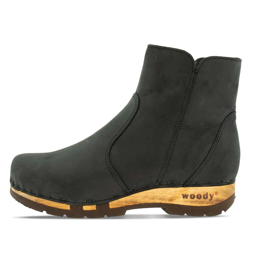 Olga Damen Clog Stiefelette woody®