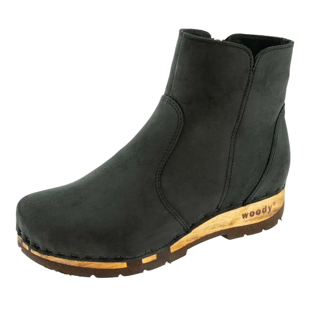 Olga Damen Clog Stiefelette woody®