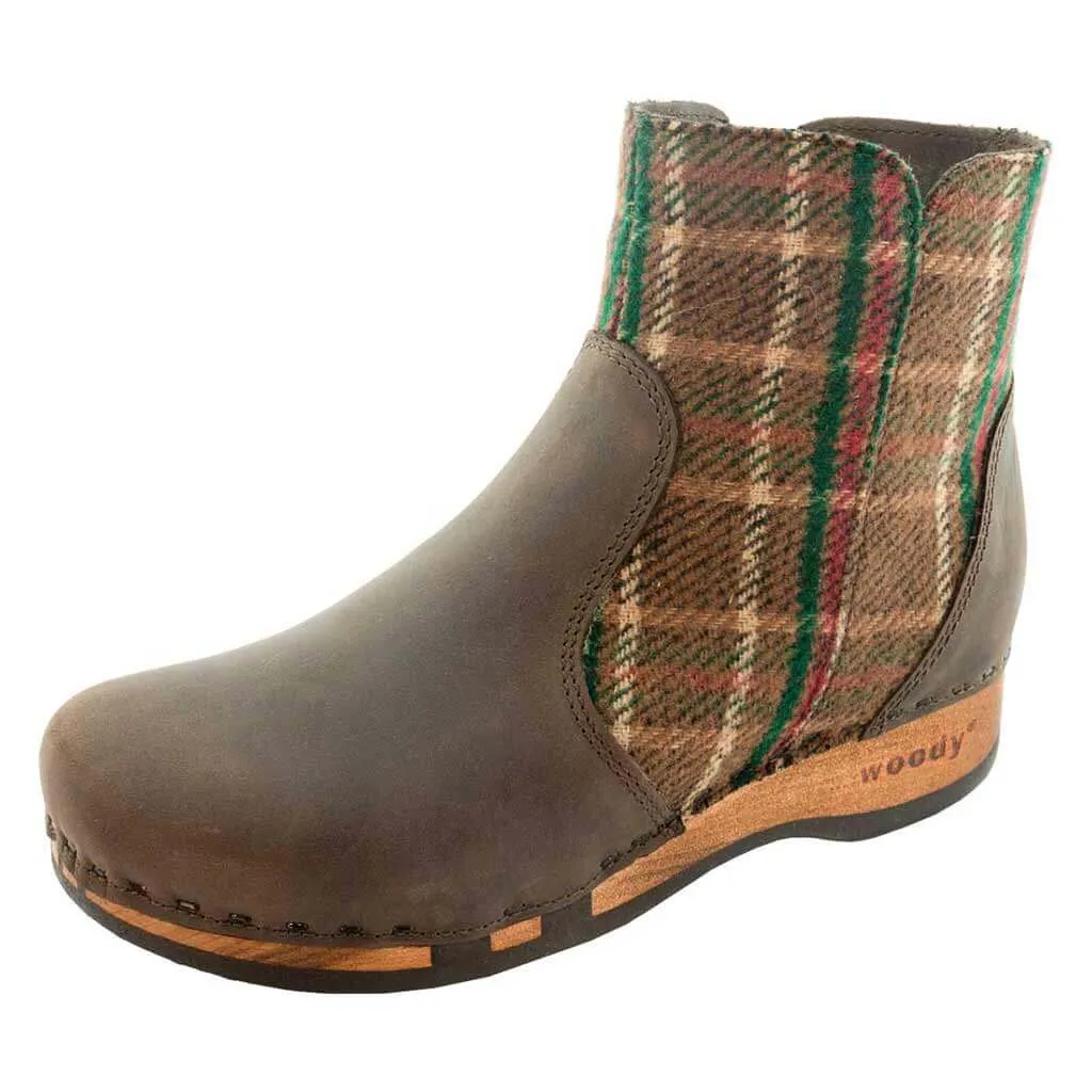 Olga Damen Clog Stiefelette woody®