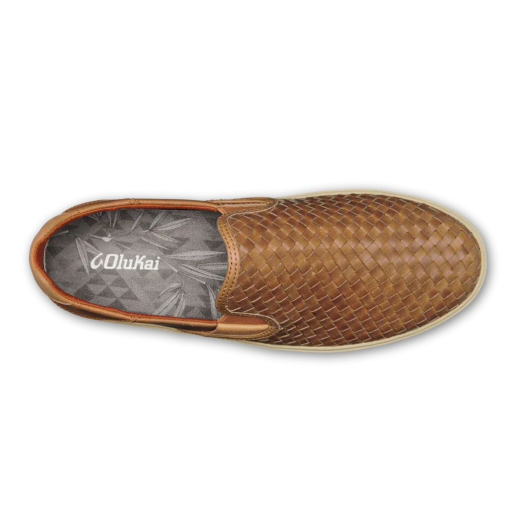 OLUKAI LAEAHI LUAHALA MENS LOAFER FOX