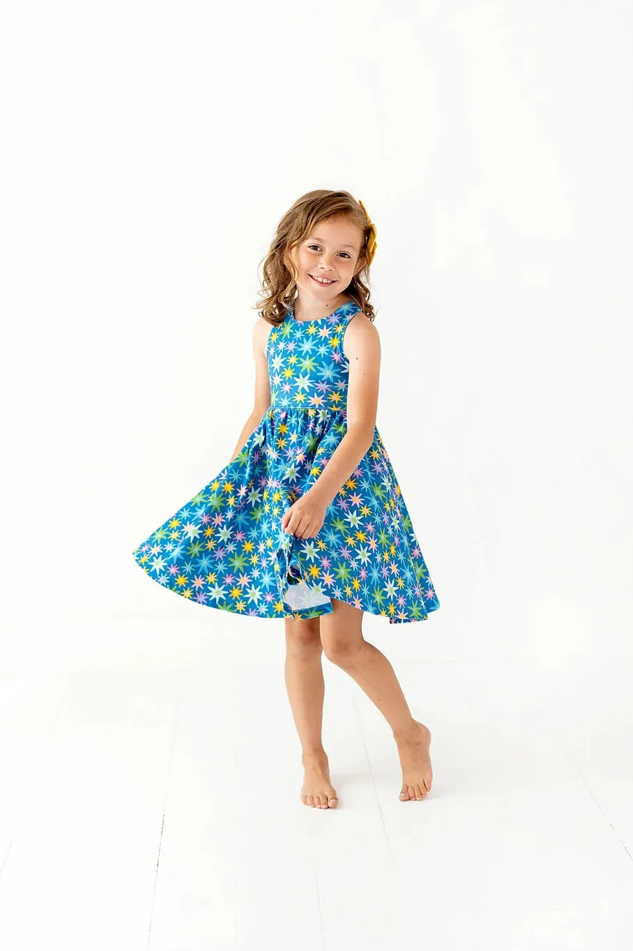Sofia Dress in Color Burst