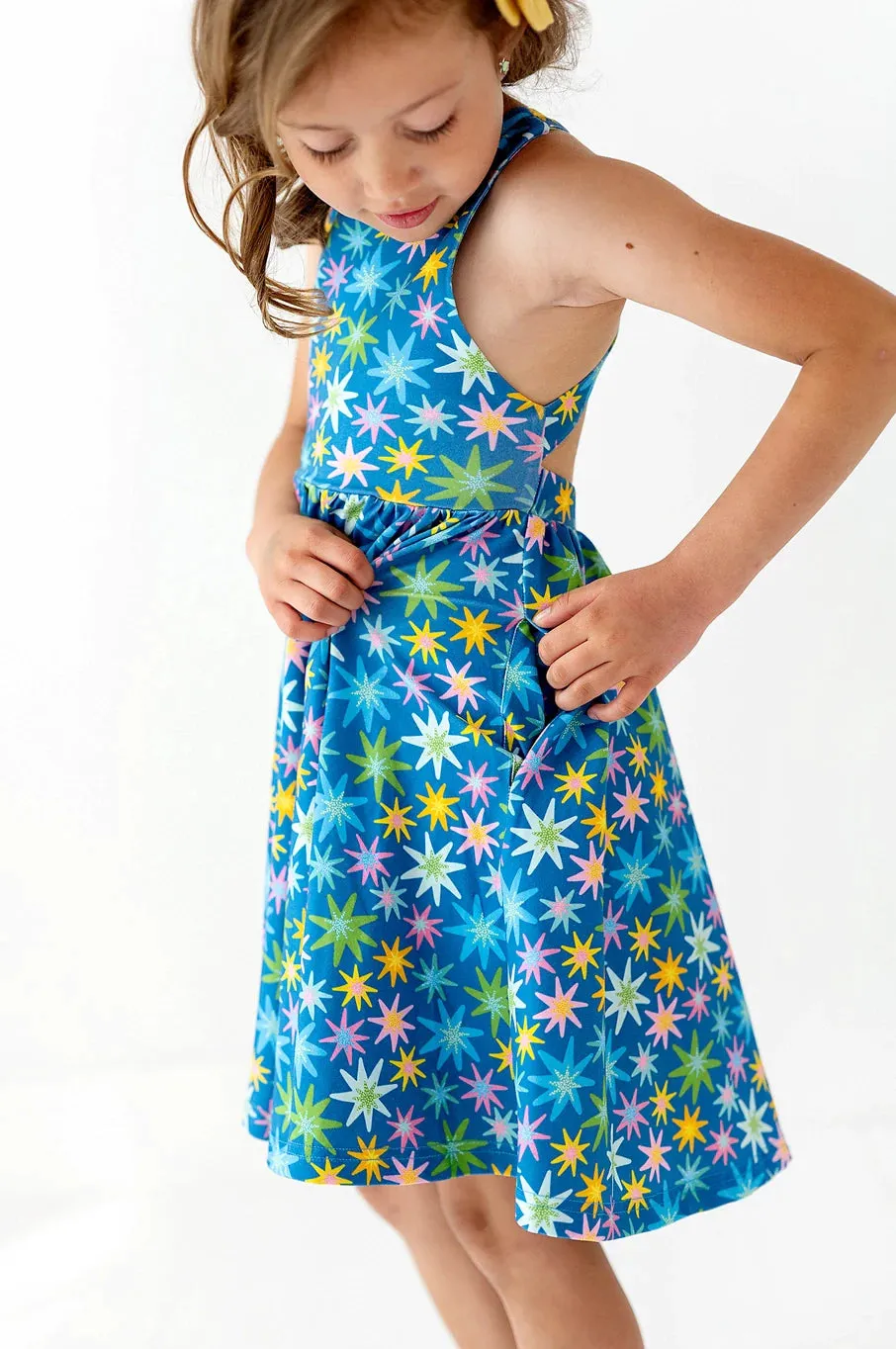 Sofia Dress in Color Burst