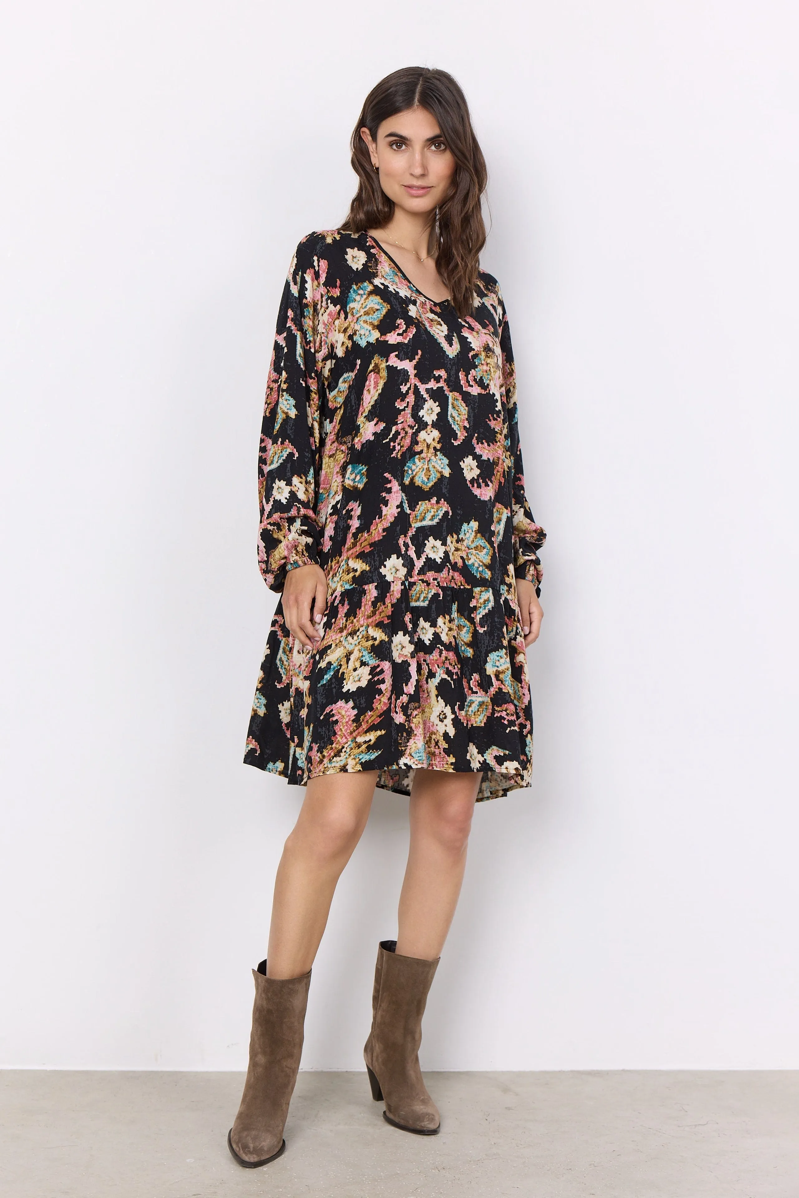 Soya Concept Printed Dress Multi