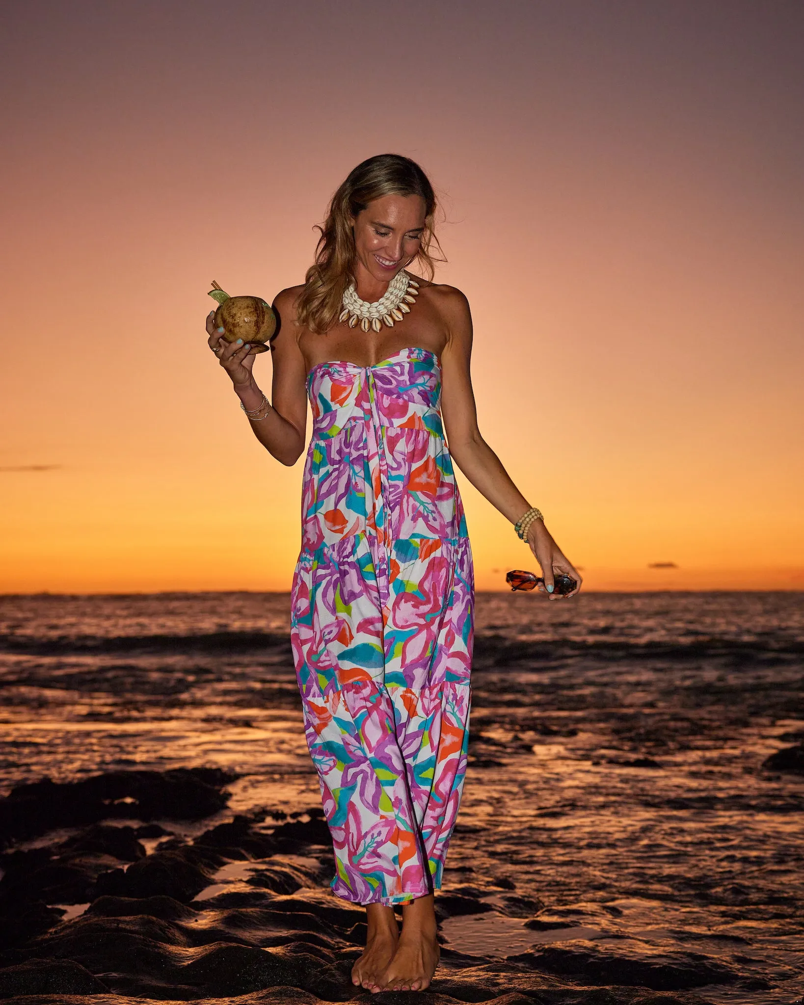 The Kona - Bandeau Maxi Dress