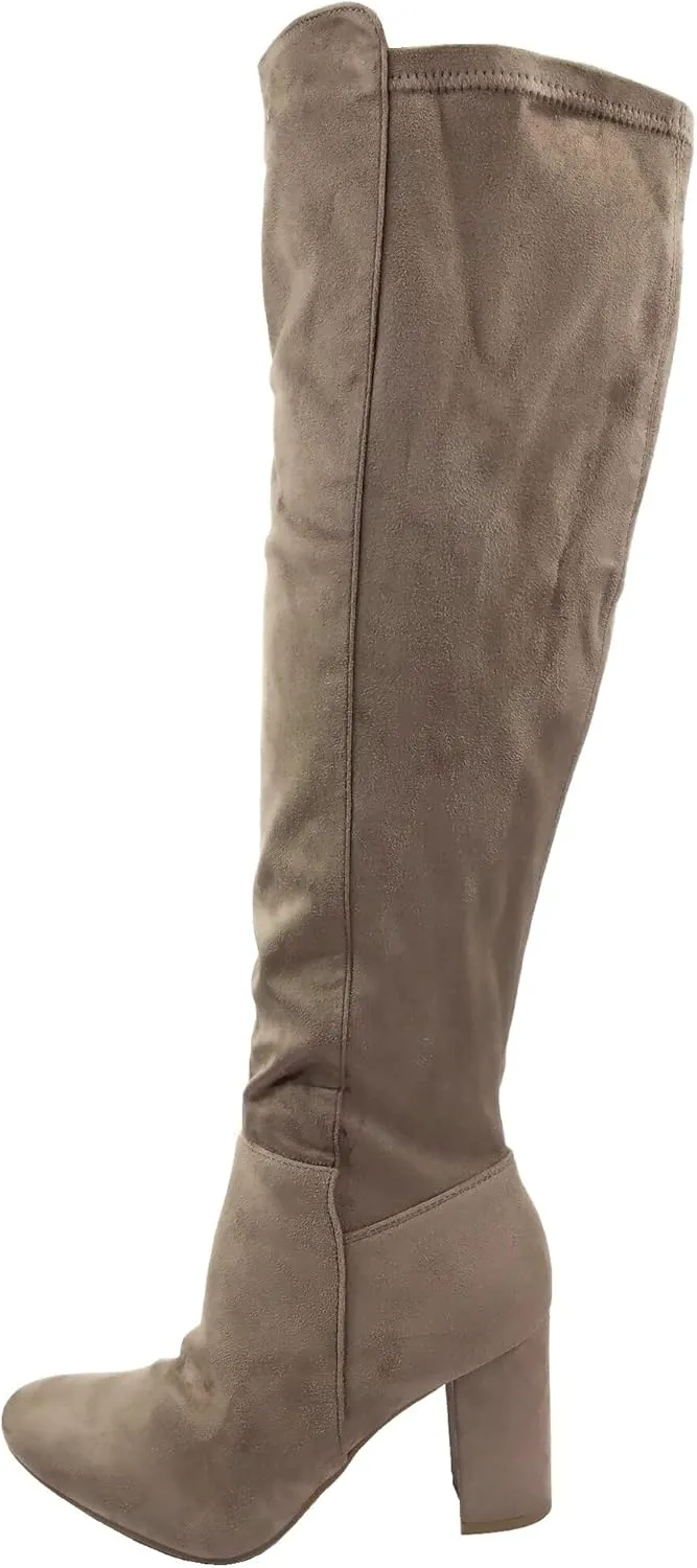 TOP Moda Womens Classy High Heel Knee High Boots