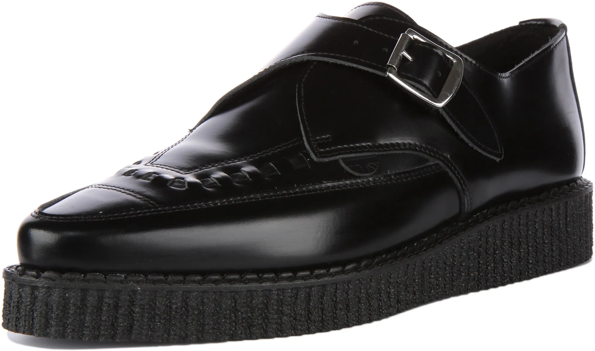 Underground Apollo In Black Buckle Shoes