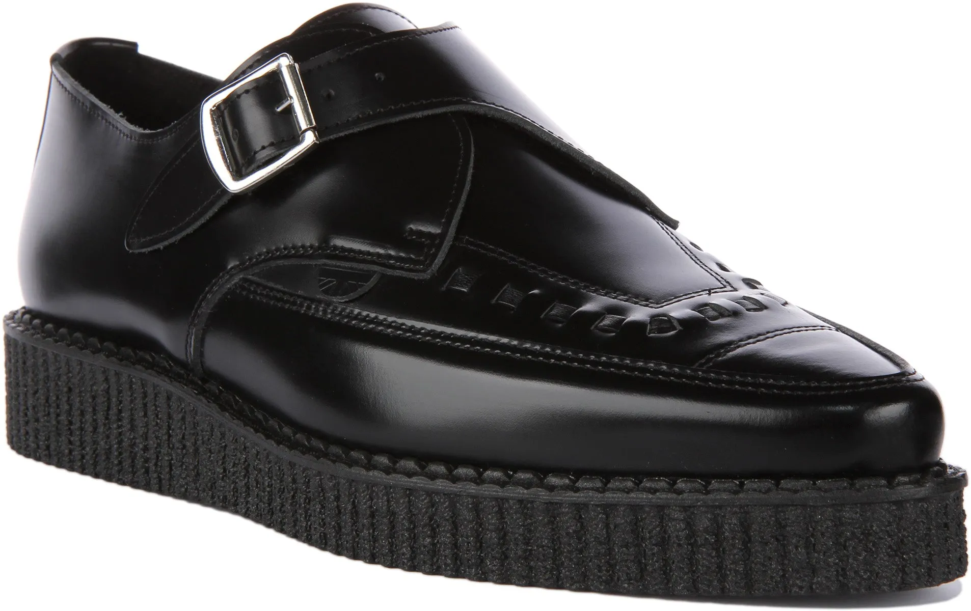 Underground Apollo In Black Buckle Shoes
