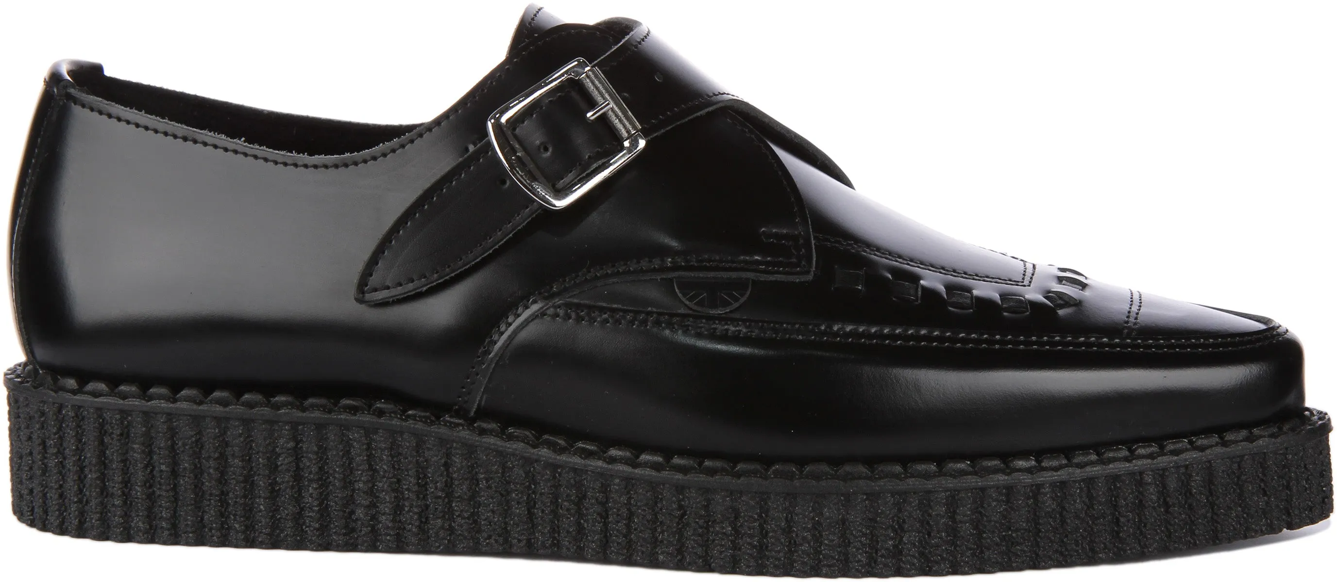 Underground Apollo In Black Buckle Shoes