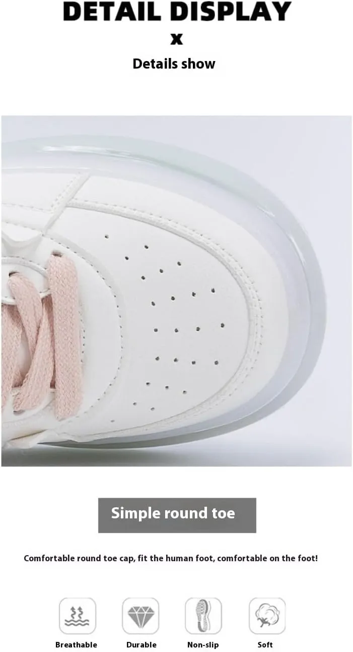 Y2K Kawaii Chunky Sneakers | Fashionable Rainbow Gradient Design Shoes | Women Fashionable Outdoor Breathable Comfortable Tennis Gym Fitness Casual Running Walking Cross Trainers