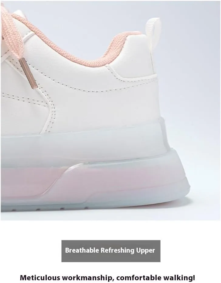 Y2K Kawaii Chunky Sneakers | Fashionable Rainbow Gradient Design Shoes | Women Fashionable Outdoor Breathable Comfortable Tennis Gym Fitness Casual Running Walking Cross Trainers