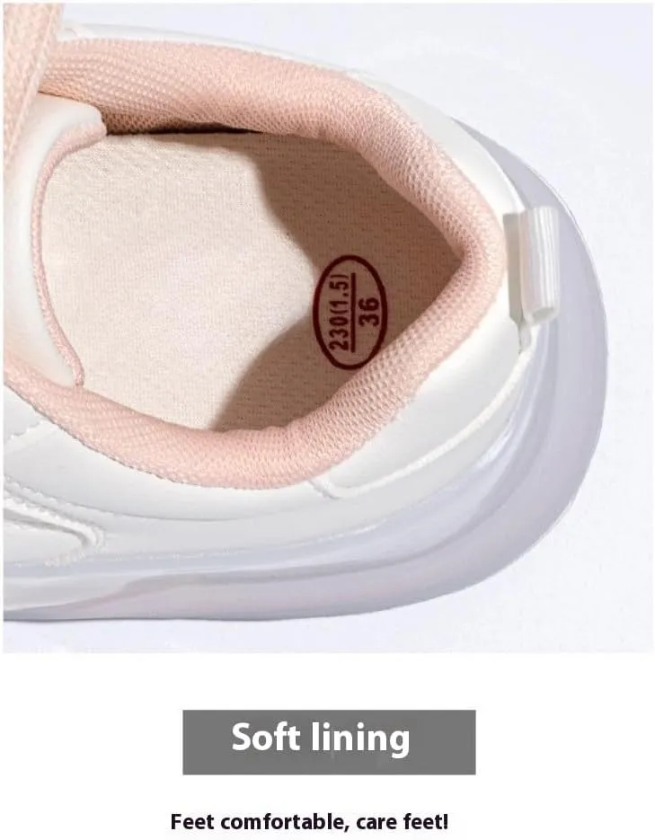Y2K Kawaii Chunky Sneakers | Fashionable Rainbow Gradient Design Shoes | Women Fashionable Outdoor Breathable Comfortable Tennis Gym Fitness Casual Running Walking Cross Trainers