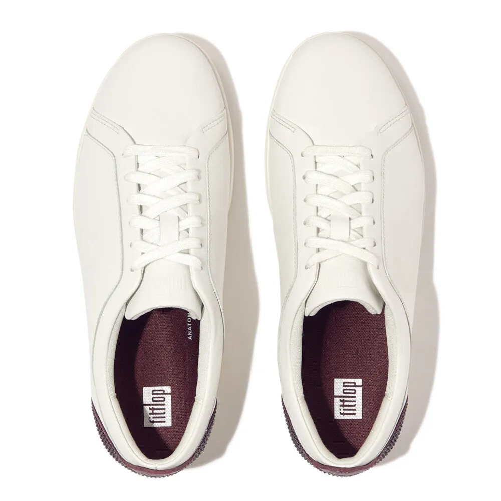 รองเท้าผ้าใบ ผู้หญิง รุ่น RALLY CRYSTAL-BACKTAB LEATHER TRAINERS